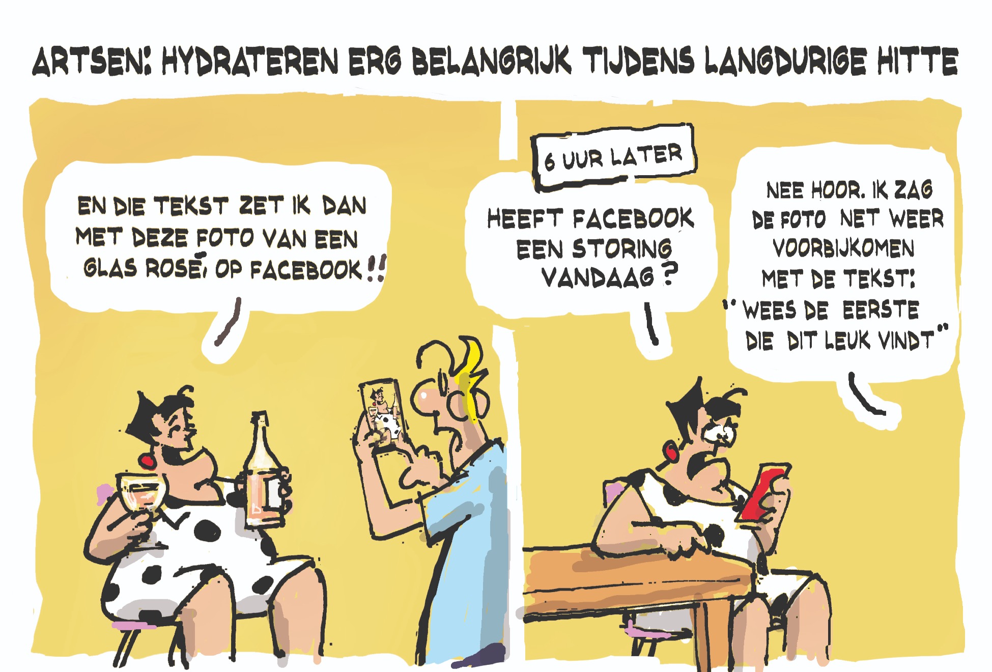 Cartoon dinsdag 23 juni