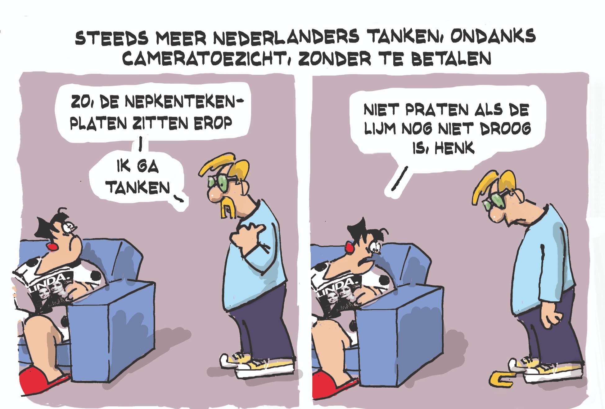 Cartoon dinsdag 21 april